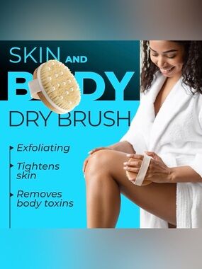 ONE + ONE  🛁  Exfoliating Dry Body Brush